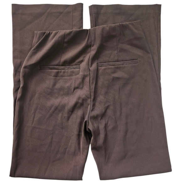 Abercrombie & Fitch Tailored Wide Flare Leg Pant - Picture 3 of 4